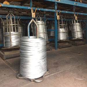 Hot dipped galvanized wire production line