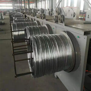Electric galvanized wire production line